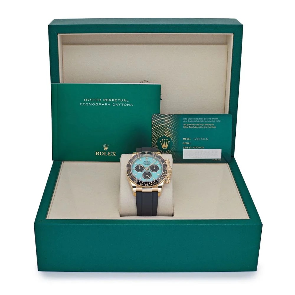 Rolex Daytona 126518LN "Turquoise Blue"