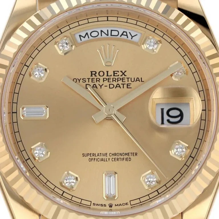 Rolex Day-Date Diamond 128238 "Yellow Gold"