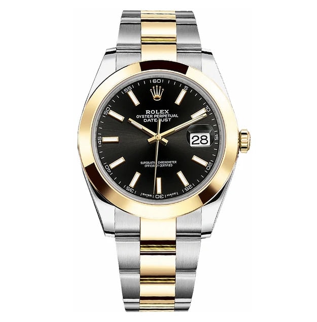Rolex Datejust Yellow Gold Black Dial 116203