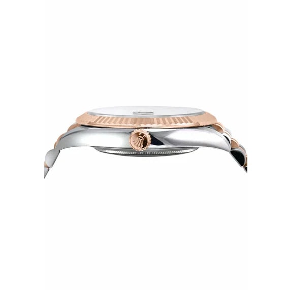 Rolex Dark Rhodium Dial Fluted Bezel 36mm