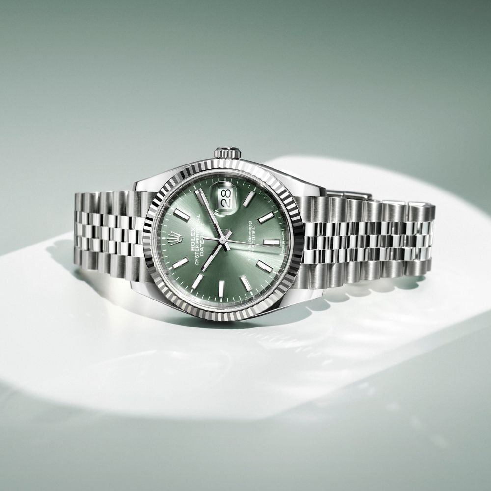 Rolex Datejust Green Dial Jubilee Bracelet 41mm