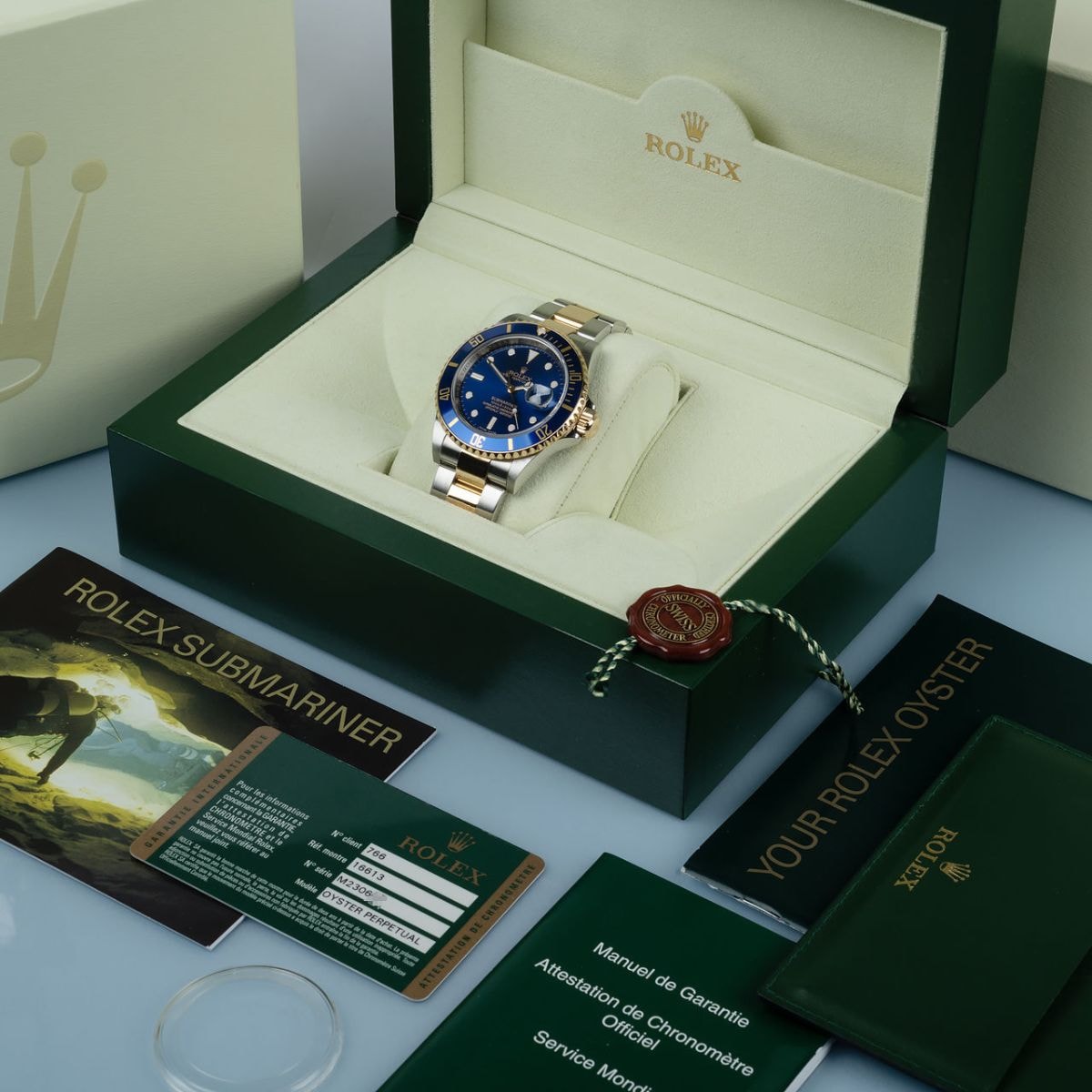 Rolex Submariner Date 126613LB "Bluesy"