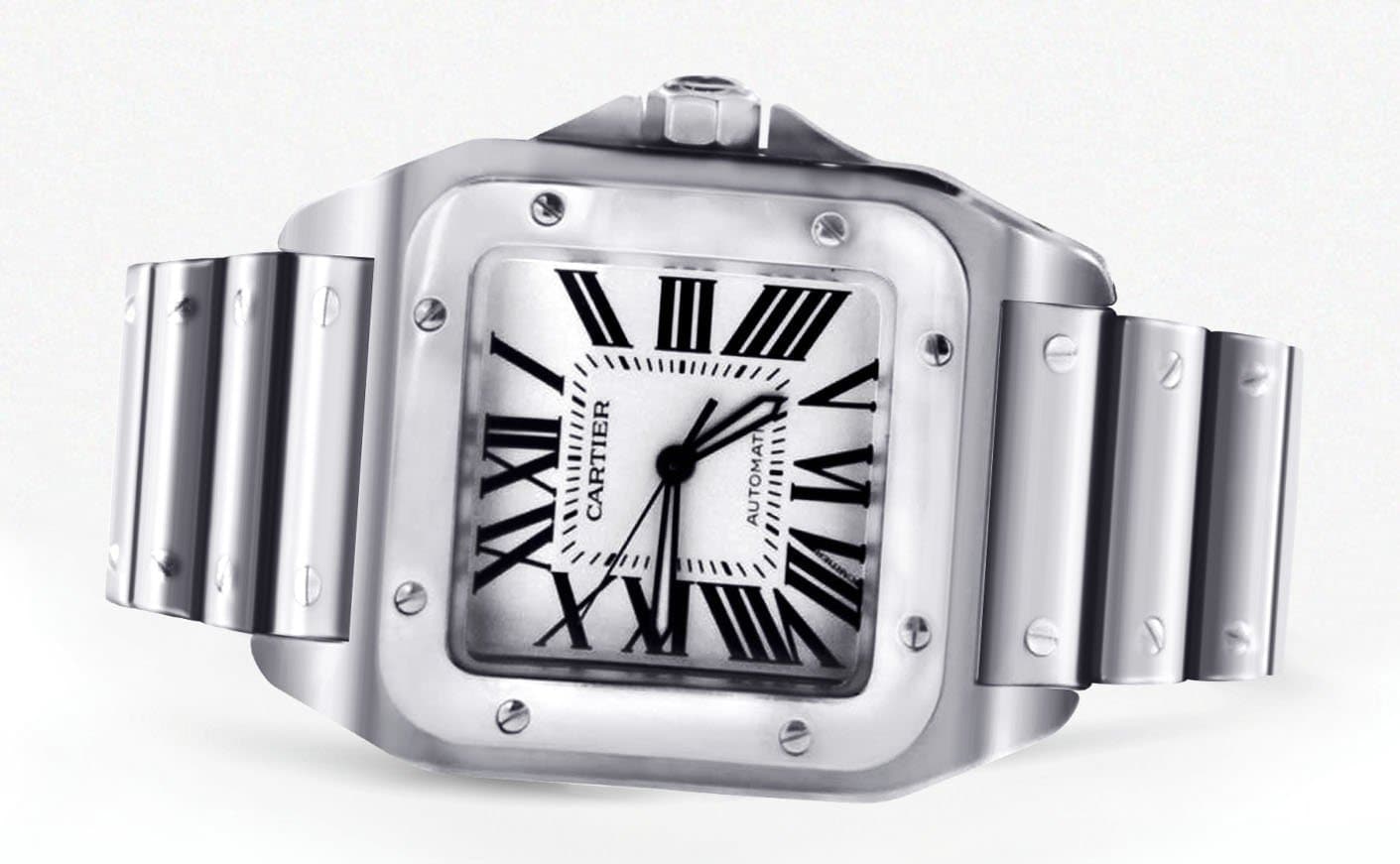 Cartier Santos 100 Stainless Steel 38mm